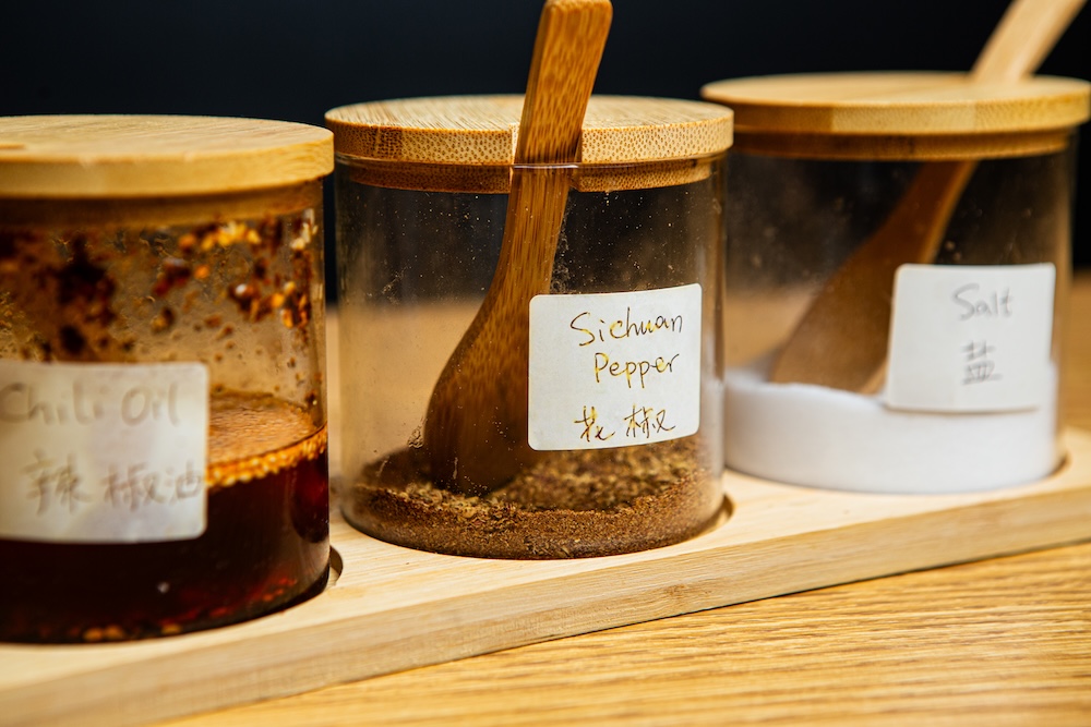 additional spices that are served table side